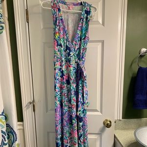 Lilly Pulitzer Wrap Maxi